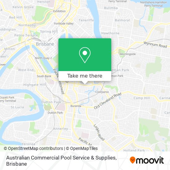 Australian Commercial Pool Service & Supplies map