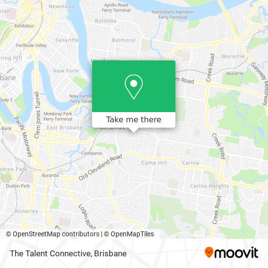 The Talent Connective map