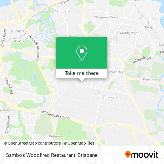Sambo's Woodfired Restaurant map