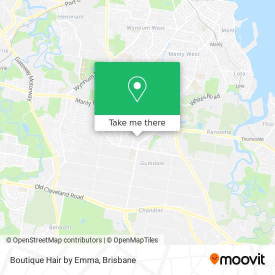 Boutique Hair by Emma map
