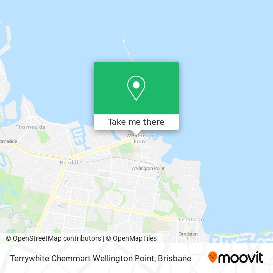 Terrywhite Chemmart Wellington Point map