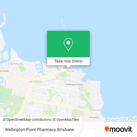 Wellington Point Pharmacy map