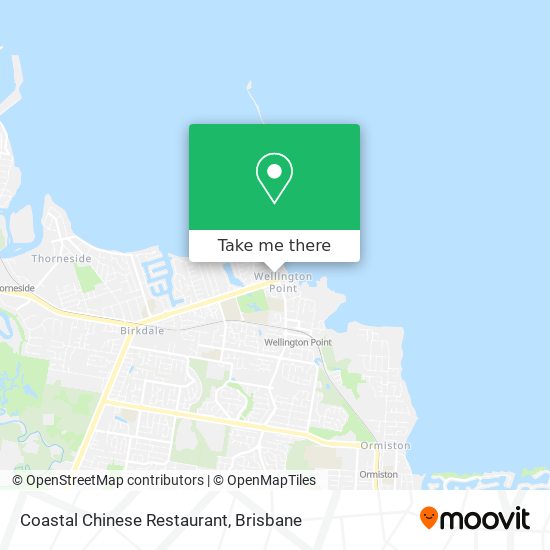 Mapa Coastal Chinese Restaurant