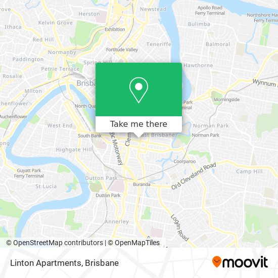 Linton Apartments map