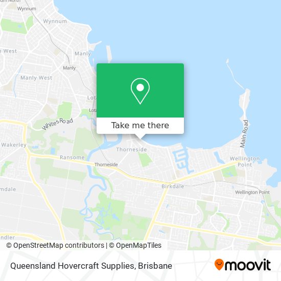 Queensland Hovercraft Supplies map