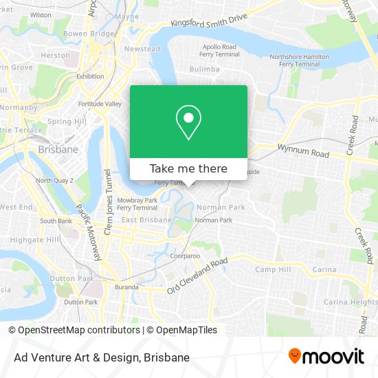 Ad Venture Art & Design map