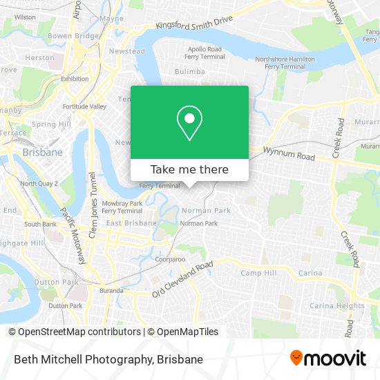 Beth Mitchell Photography map