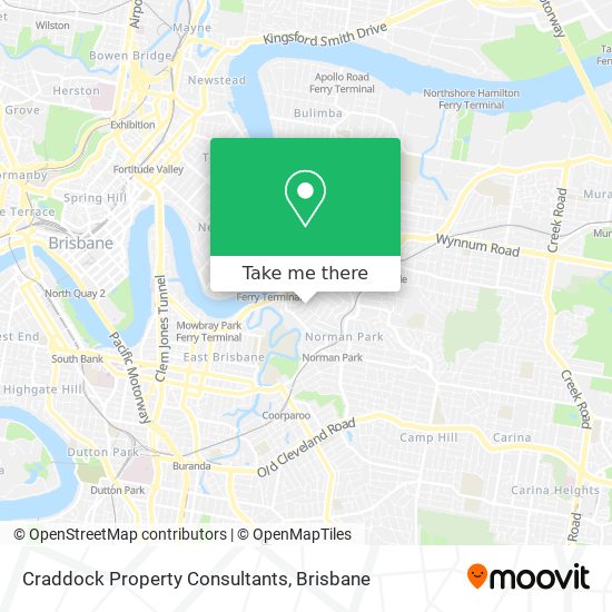 Craddock Property Consultants map