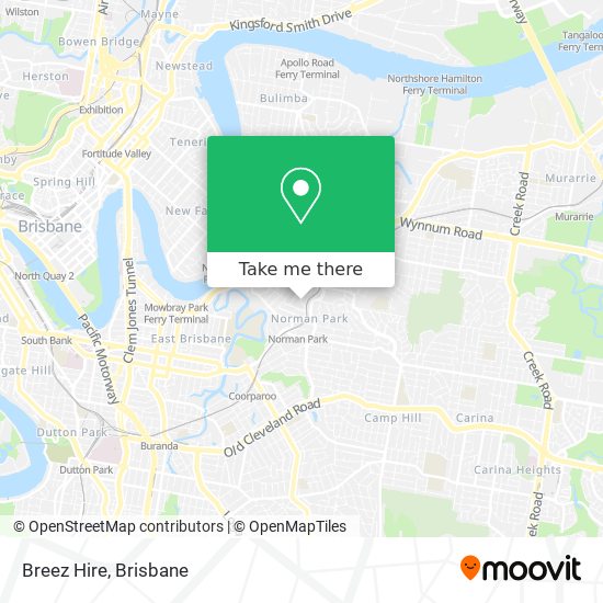 Breez Hire map