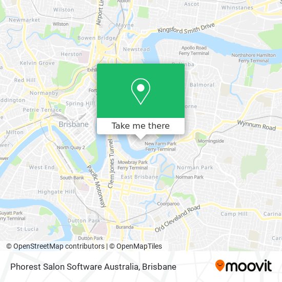 Phorest Salon Software Australia map