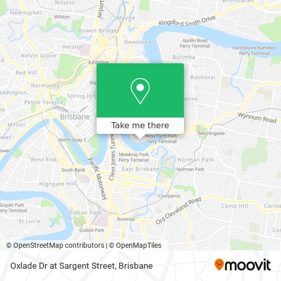 Oxlade Dr at Sargent Street map