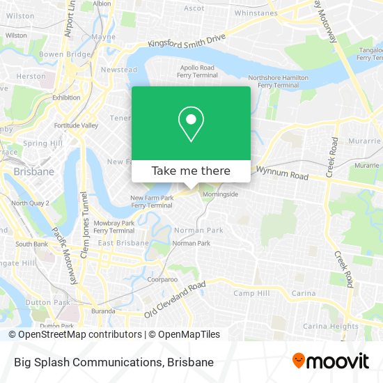 Mapa Big Splash Communications