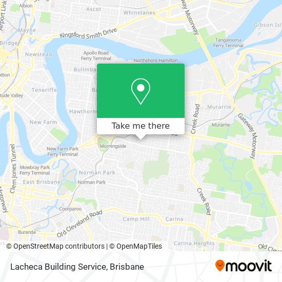 Lacheca Building Service map