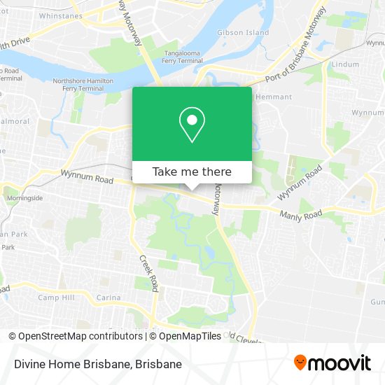 Divine Home Brisbane map