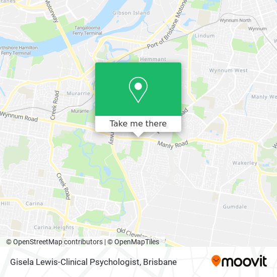 Gisela Lewis-Clinical Psychologist map
