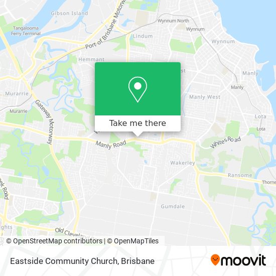 Eastside Community Church map