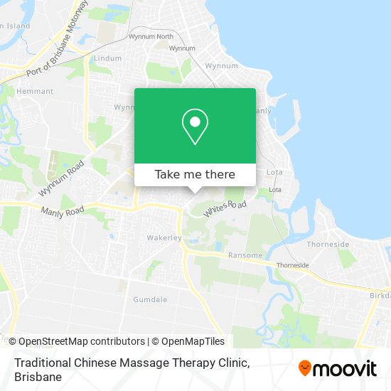 Traditional Chinese Massage Therapy Clinic map