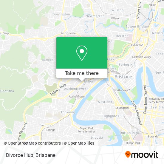 Divorce Hub map