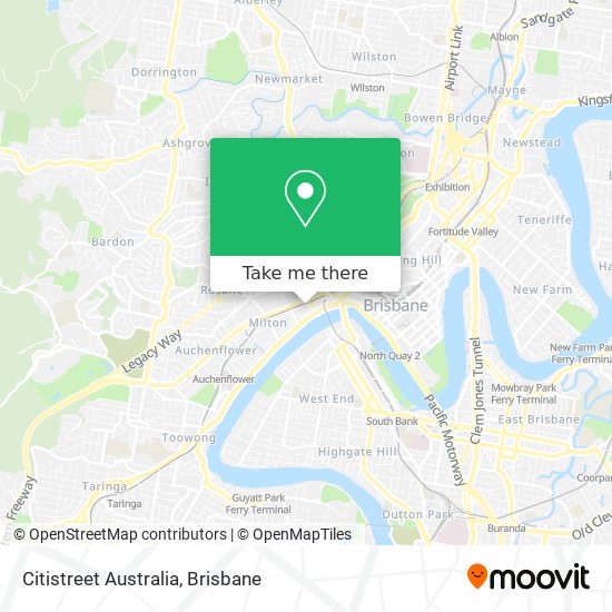 Citistreet Australia map
