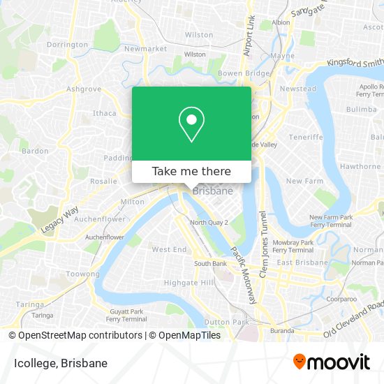Icollege map