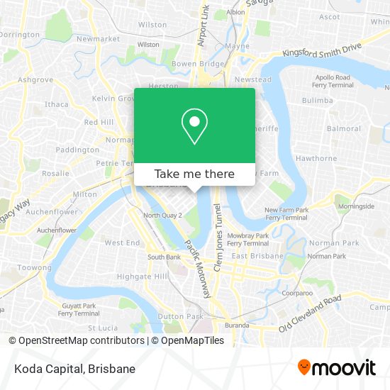 Koda Capital map