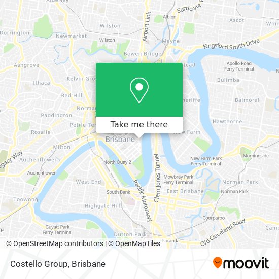 Costello Group map