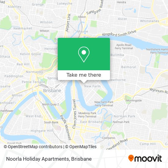 Noorla Holiday Apartments map