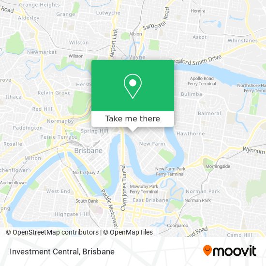 Investment Central map