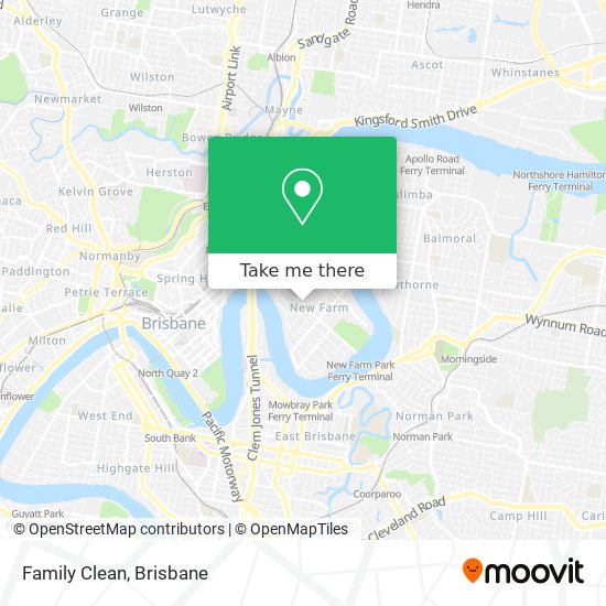 Family Clean map