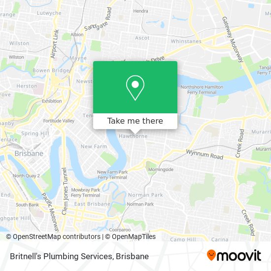 Britnell's Plumbing Services map