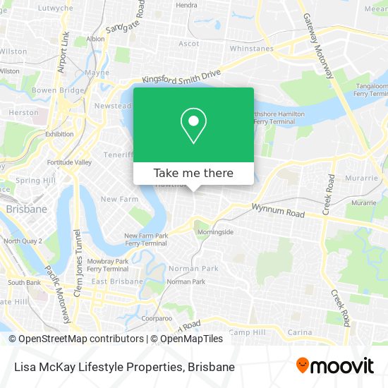 Lisa McKay Lifestyle Properties map