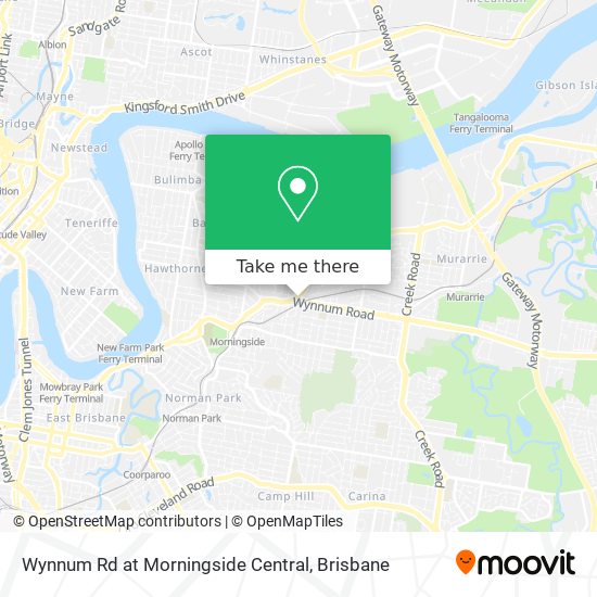 Wynnum Rd at Morningside Central map