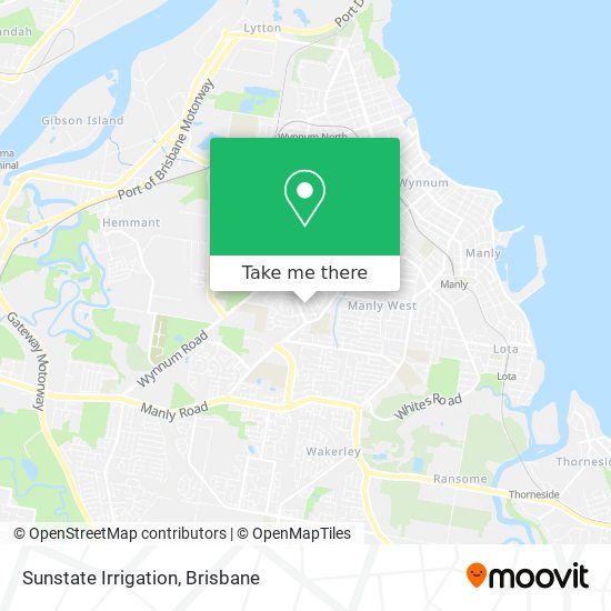 Sunstate Irrigation map