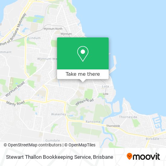 Stewart Thallon Bookkeeping Service map