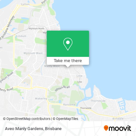 Aveo Manly Gardens map