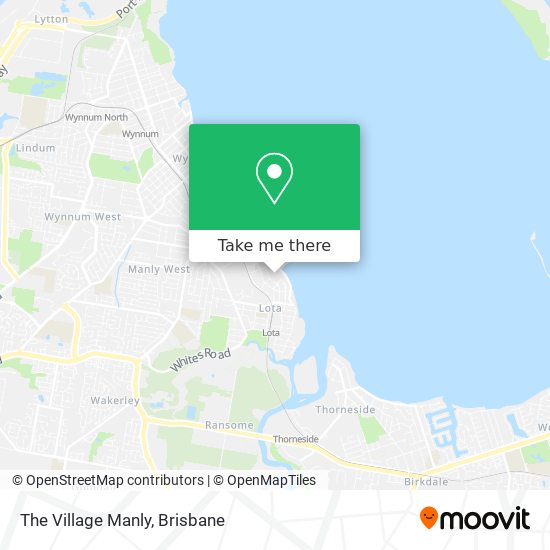 The Village Manly map
