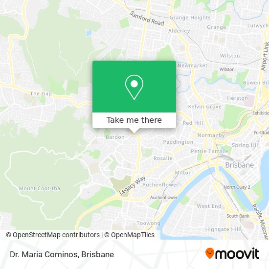 Dr. Maria Cominos map