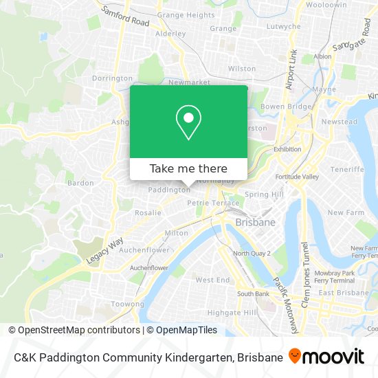 C&K Paddington Community Kindergarten map