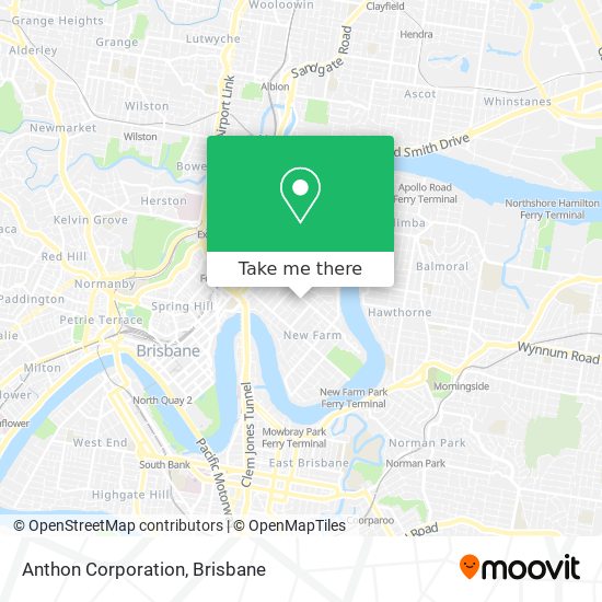 Anthon Corporation map