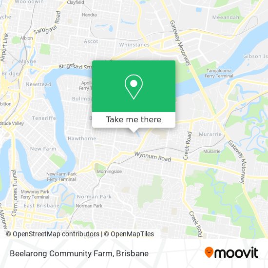 Beelarong Community Farm map
