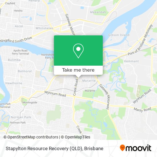 Stapylton Resource Recovery (QLD) map