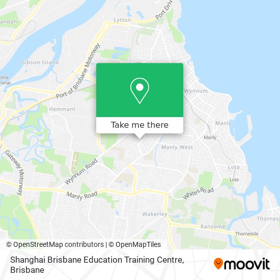 Shanghai Brisbane Education Training Centre map