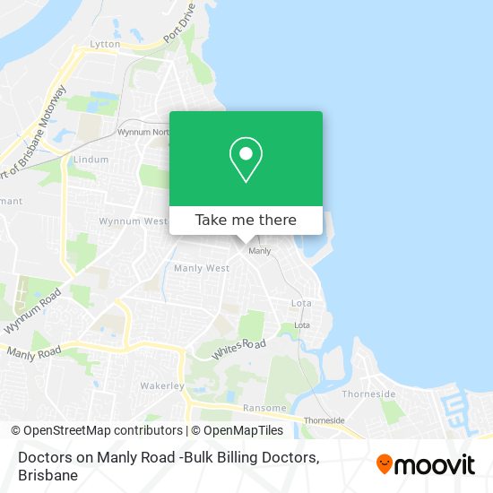 Doctors on Manly Road -Bulk Billing Doctors map