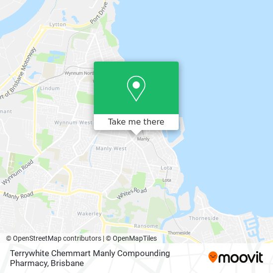 Terrywhite Chemmart Manly Compounding Pharmacy map