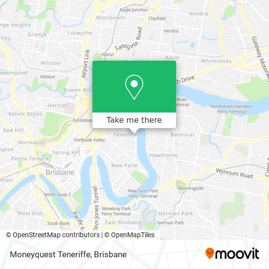 Moneyquest Teneriffe map