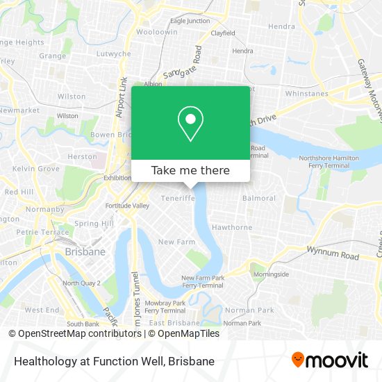 Healthology at Function Well map