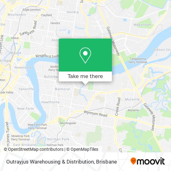 Outrayjus Warehousing & Distribution map