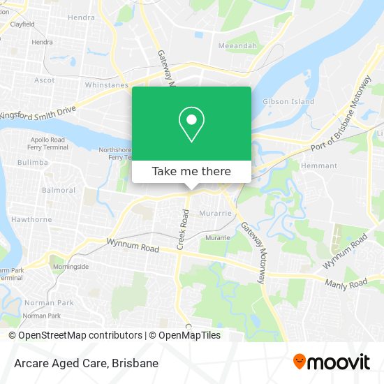 Mapa Arcare Aged Care