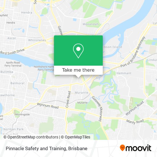 Pinnacle Safety and Training map