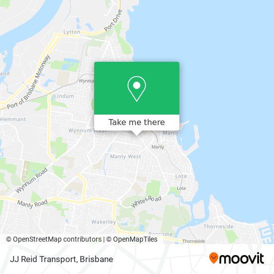 JJ Reid Transport map